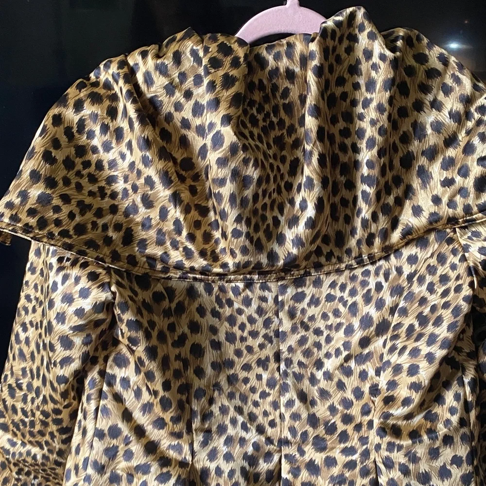 Leopard Print Coat - Picture 7 of 11
